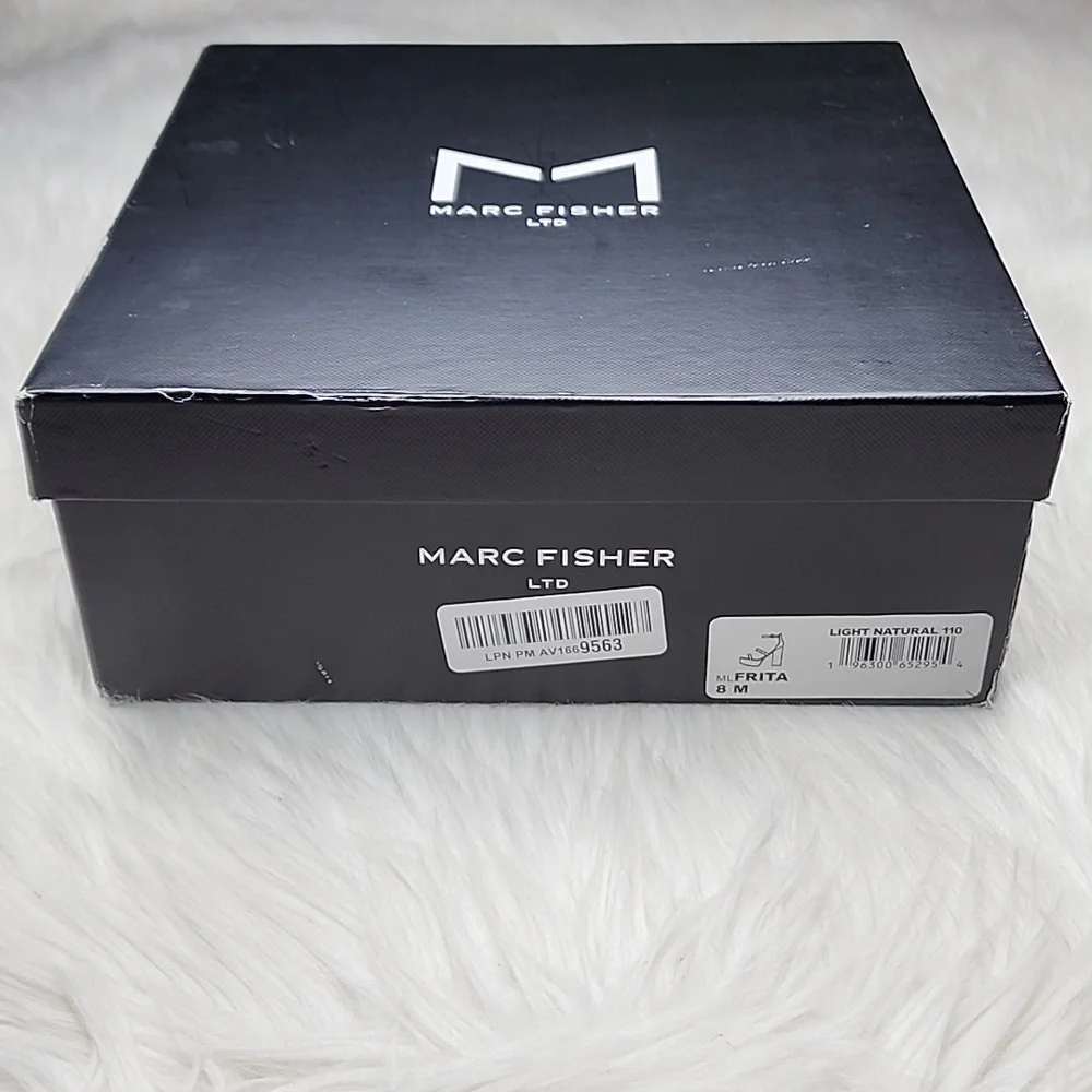 Marc Fisher LTD Frita Nude High Heels - New In Box